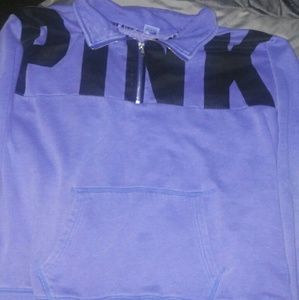 PINK Half zip up